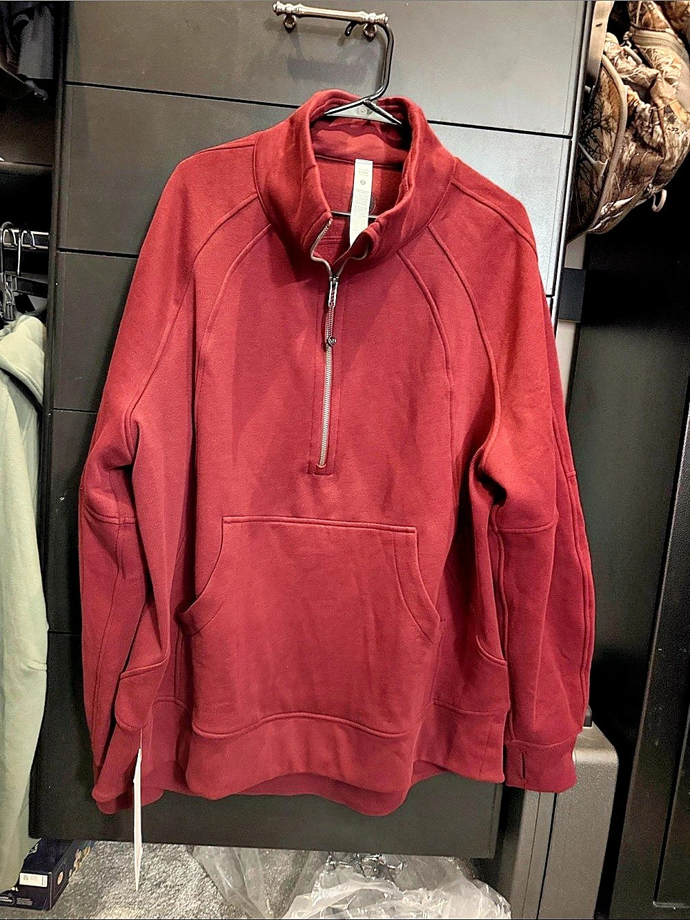 lululemon Scuba Oversized Funnel Neck Half Zip XL/XXL